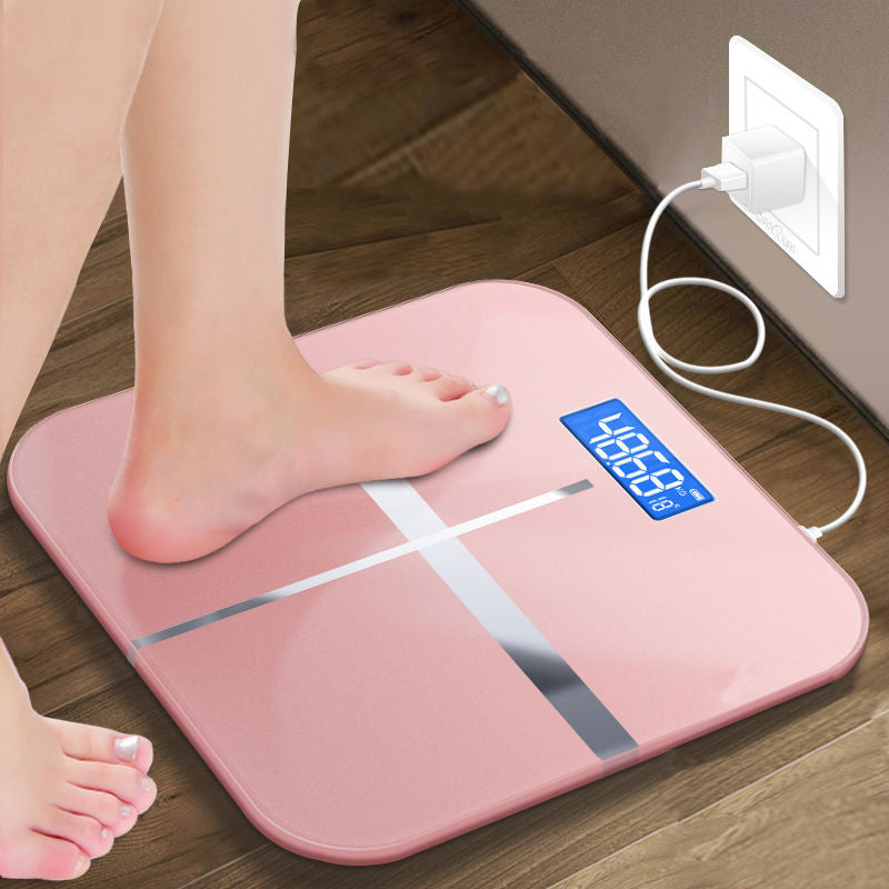 USB Household Electronic Scale Tempered Glass Weight Scale Human Body Scale Electronic Health Scale Human Body Electronic Scale Manufacturer