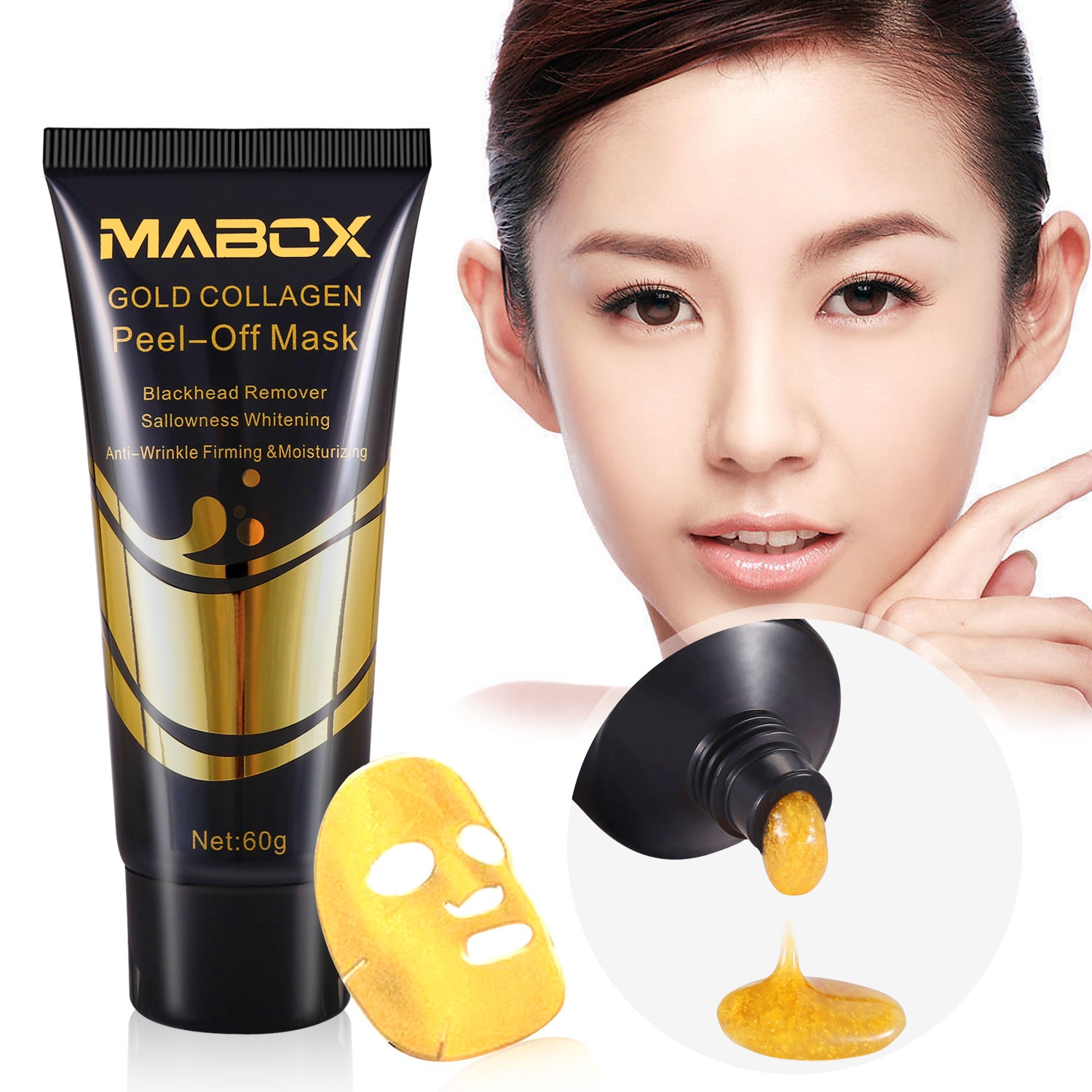 Gold Tear-off Nose Mask Facial Care