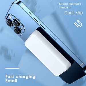 3c Certified Magnetic Absorber Wireless Power Bank Super Fast Charging Back Clip Mobile Power