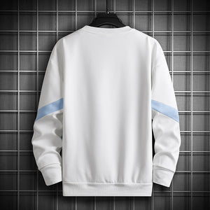 Men's Fashion Clothes Round Neck Embroidered Fashion Pullover Long Sleeves