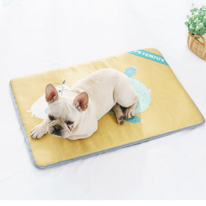 Pet Mat Summer Dog Dog Mat Mat Sleeping Mat Teddy Mat Cat Warm Summer Detachable And Washable Sleeping Mat