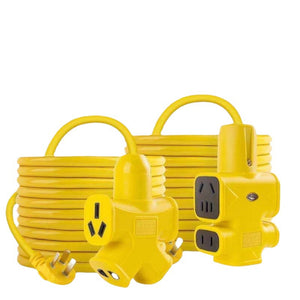 2-40 M Electric Car Charging Extension Cable Strip Socket Multi-function Wiring Board Battery Car Charging Long Cable