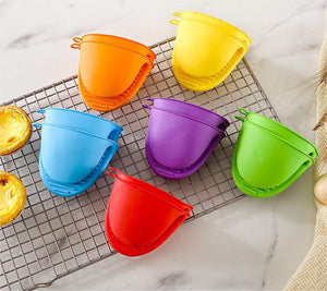Anti-scalding Hand Clip Kitchen Gadgets Anti-scalding Clip Baking Oven Microwave Oven Gloves Cute Macaron Color