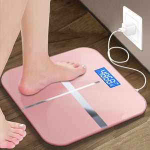 USB Household Electronic Scale Tempered Glass Weight Scale Human Body Scale Electronic Health Scale Human Body Electronic Scale Manufacturer