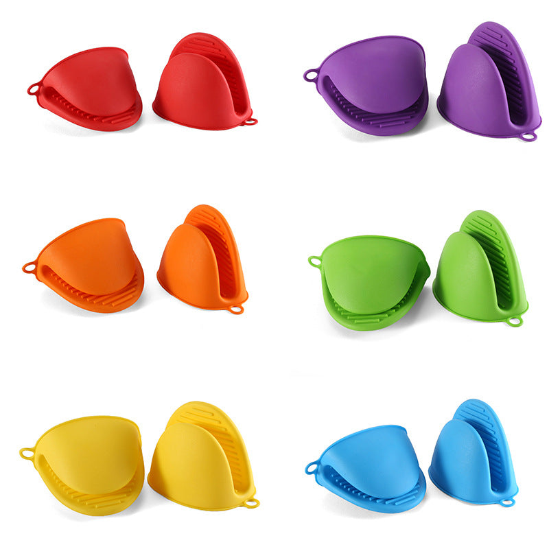 Anti-scalding Hand Clip Kitchen Gadgets Anti-scalding Clip Baking Oven Microwave Oven Gloves Cute Macaron Color