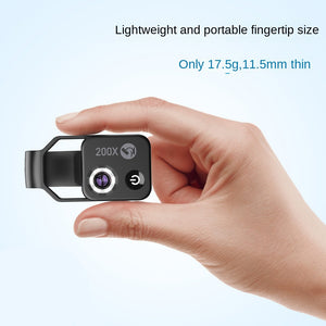 Apexel&#039;s New Portable 200X Mobile Phone Microscope Magnifying Glass Hd Microscope Without Cpl