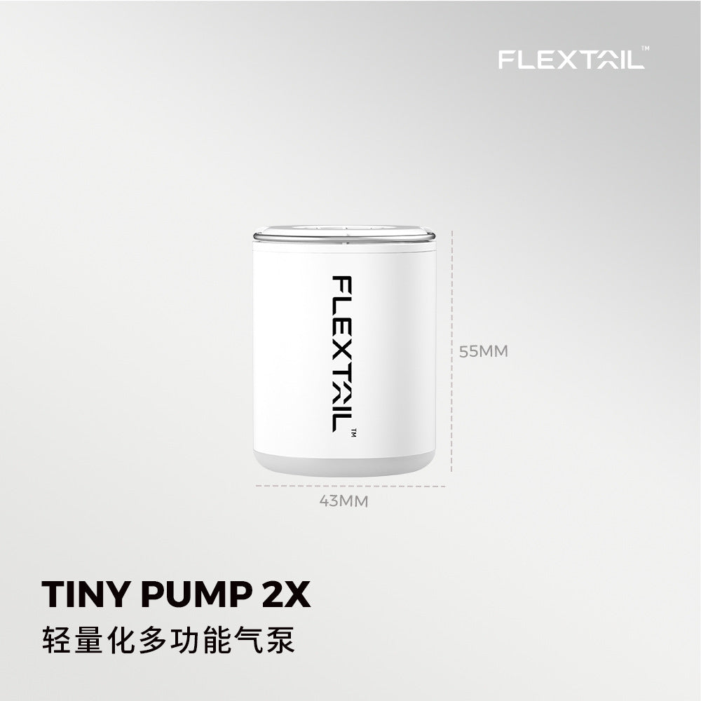 Outdoor Supplies Fishtail TY2X Multifunctional Camping Inflatable Pump Outdoor Portable Mini Camping USB Inflatable Pump