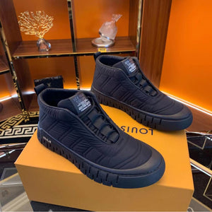 Oxford Cloth Casual Sports Warm Men's Shoes Comfortable Winter Style