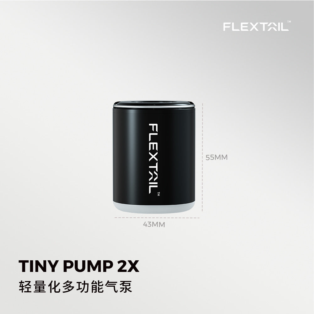 Outdoor Supplies Fishtail TY2X Multifunctional Camping Inflatable Pump Outdoor Portable Mini Camping USB Inflatable Pump