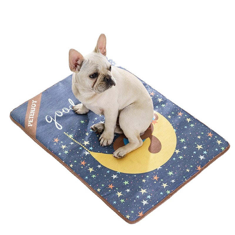 Pet Mat Summer Dog Dog Mat Mat Sleeping Mat Teddy Mat Cat Warm Summer Detachable And Washable Sleeping Mat