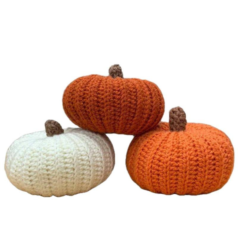 Halloween Decorations Door Hanging Simulation Pumpkin Garland Autumn Harvest Festival