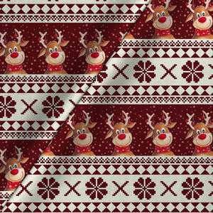 Christmas elk all-match trendy men's hooded sweater