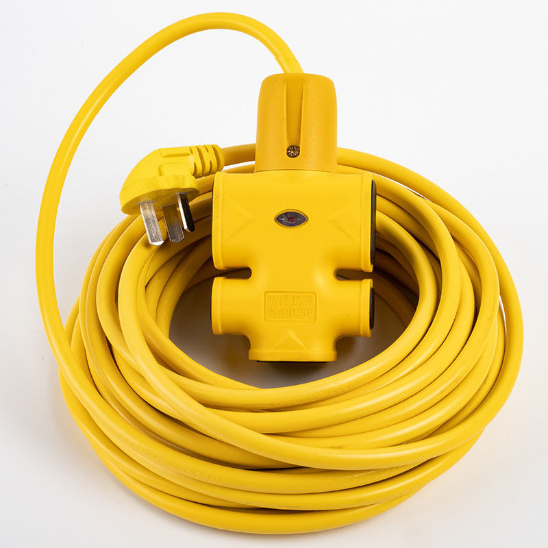 2-40 M Electric Car Charging Extension Cable Strip Socket Multi-function Wiring Board Battery Car Charging Long Cable